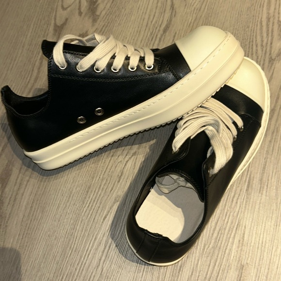 Rick Owen’s leather lows - Picture 4 of 4